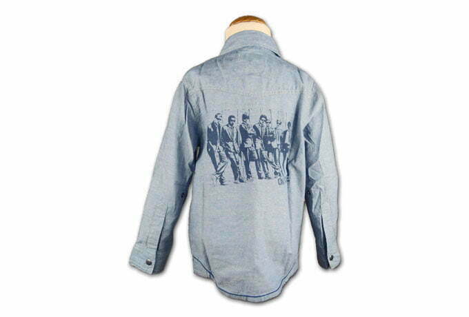 Doerak Jongens overhemd rookblauw mt 140, 152 en 164-18416