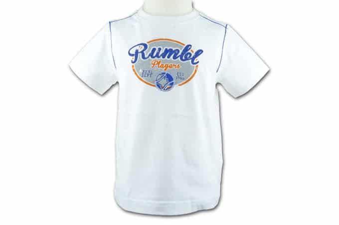 Rumbl jongens shirt wit
