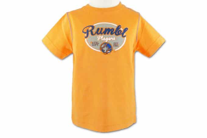 Rumbl jongens shirt oranje
