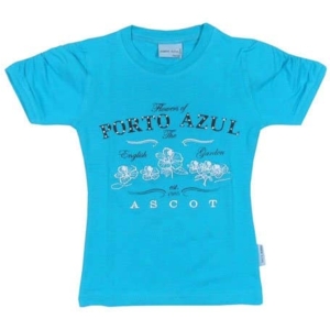 Porto Azul meisjes shirt Quinty turquoise