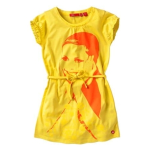 Cakewalk meisjes shirt/tuniek Kelis yellow