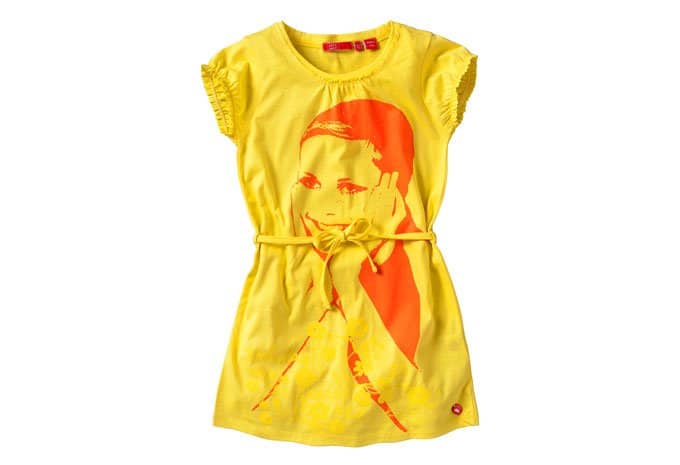 Cakewalk meisjes shirt/tuniek Kelis yellow