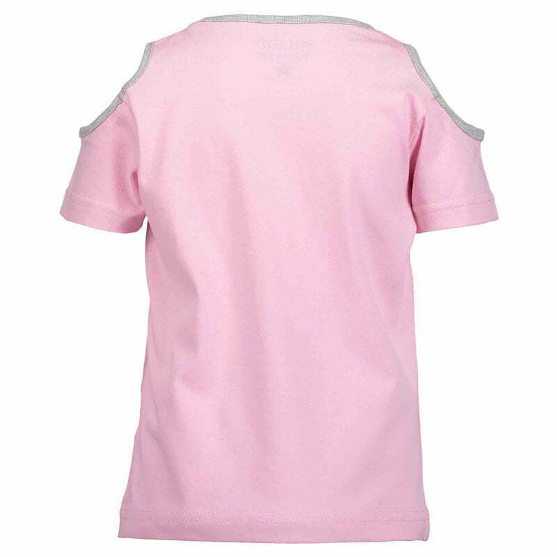 Blue Seven roze meisjes shirt touch the sky met korte mouw-21498