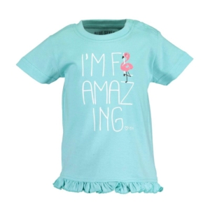 Blue Seven Babykleding Licht Turquoise Meisjes Baby T Shirt Aloha Summer