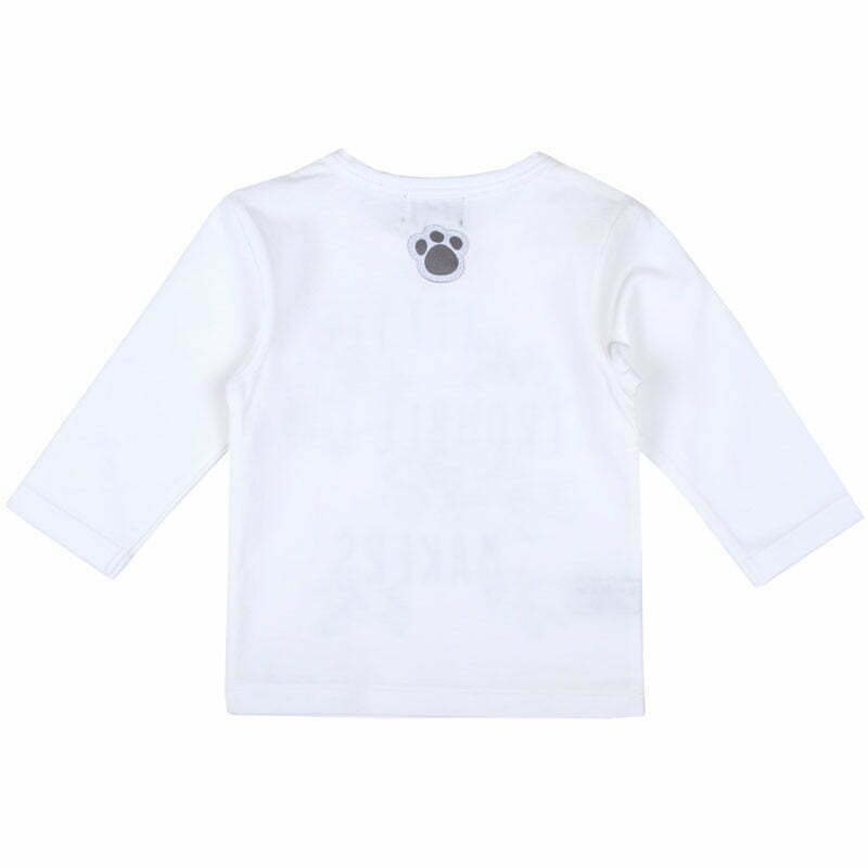 Zero2Three Newborn wit unisex baby shirt Disney lange mouw -26199