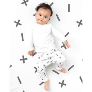 Quapi Newborn Babykleertjes Witte Unisex Baby Broek En Shirt