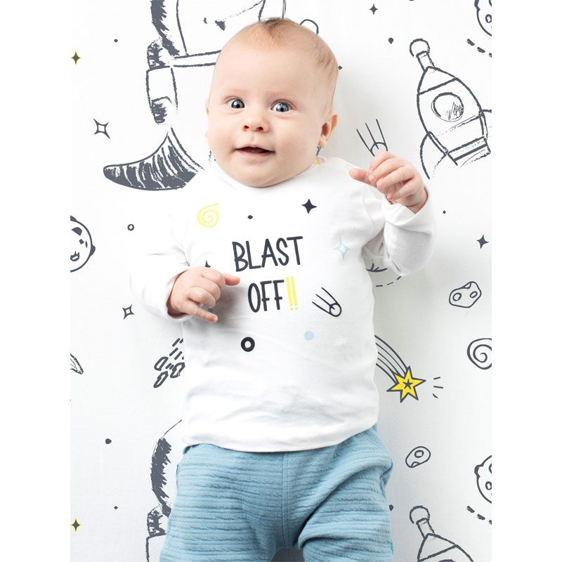 Quapi Newborn Jongens Babykleding Wit Shirt