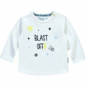 Quapi Newborn wit jongens baby t-shirt Xammie lange mouw-0