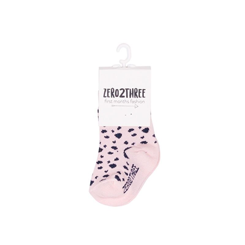 Zero2Three Newborn roze meisjes baby sokjes Sleeping Owl-0