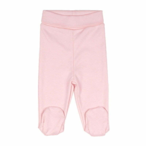 Zero2Three Newborn roze basic meisjes baby broekje met voetjes-0