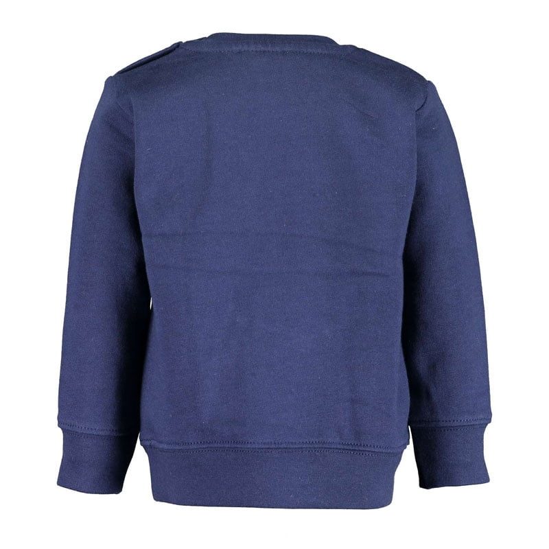 Blue Seven donkerblauwe jongens baby sweater Arctic Explorer-27247