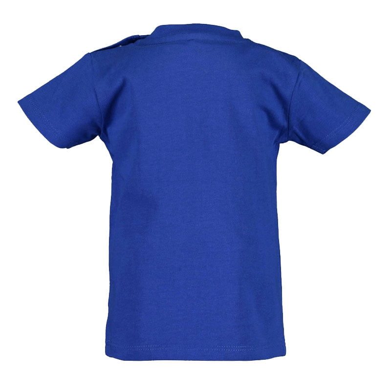 Blue Seven baby t shirt Born to race kobaltblauw korte mouw-28169
