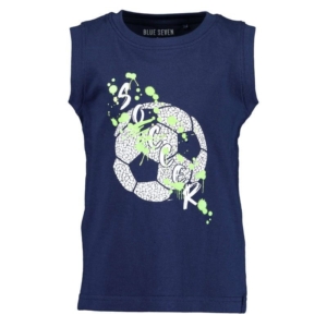 Blue Seven shirt Soccer mouwloos donkerblauw-0