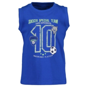 Blue Seven shirt mouwloos blauw Soccer Special Team-0