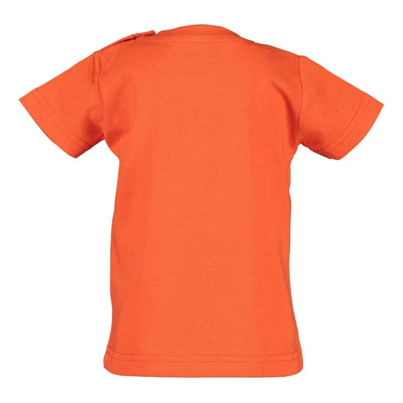Blue Seven baby t shirt Keep us Wild oranje korte mouw-28469