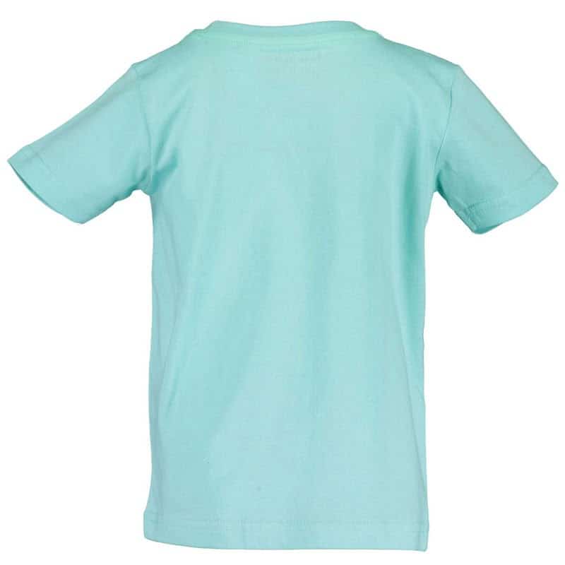 Blue Seven t shirt Awesome Super Dude aqua korte mouw-28310
