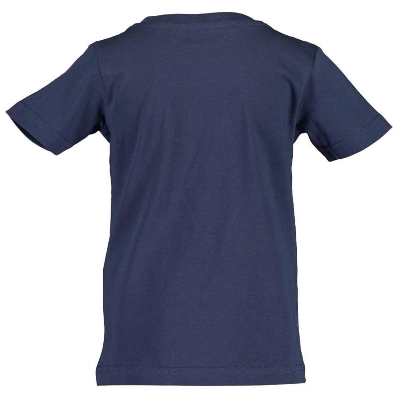Blue Seven t shirt Awesome donkerblauw korte mouw-28324