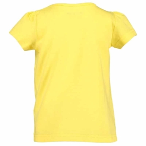 Blue Seven t shirt Horses geel korte mouw-28497