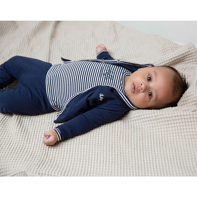 Pasgeboren baby blauw vest Kleding Jongenskleding Babykleding voor jongens Truien 
