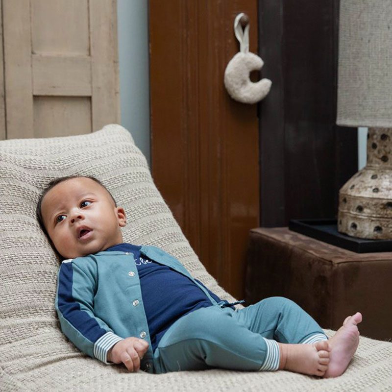 Kleding Jongenskleding Babykleding voor jongens Truien Pasgeboren baby blauw vest 