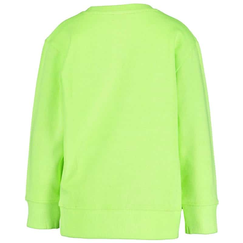 Blue Seven jongens sweater Creative Dude neon groen-28907