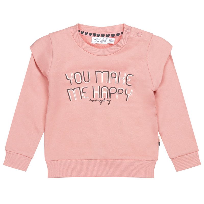 Hot pink sweater with pearl buttons Kleding Meisjeskleding Babykleding voor meisjes Truien 3-6m size 
