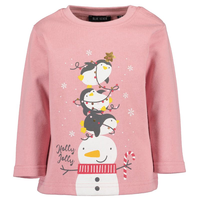 Kleding Meisjeskleding Babykleding voor meisjes Truien Trui voor Baby Girl Pullover voor Baby White en Pink Baby Sweater 