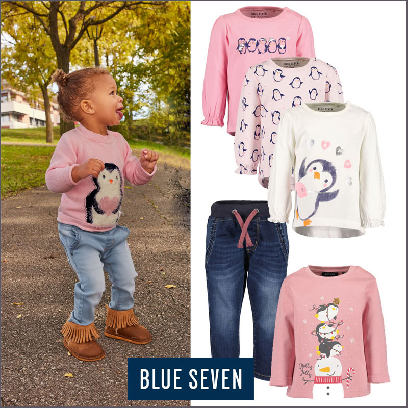 Blue Seven Babykleding Pinguin Klein