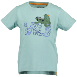 Blue Seven Jongens T Shirt Wild Kameleon Oud Groen